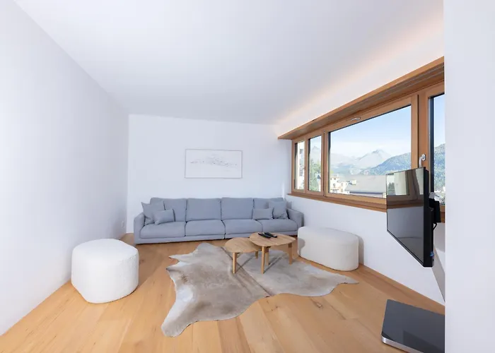 New! Exclusive 3min To Chantarella Bahn * Sankt Moritz